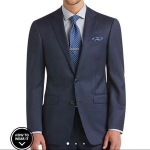 Navy Blue Calvin Klein Suit